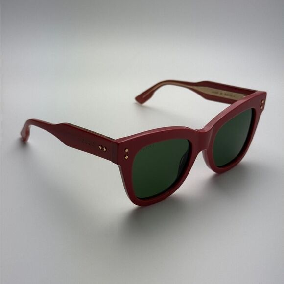 New Gucci Sunglasses GG1082S 004 Pink Green Women